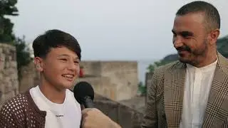Intervista al castello a Francesco e Mario Di Leva - Ischia Film Festival 2024