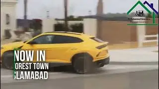Formula Car Racing Track in Pakistan's First Biophilic Project (Forest Town Islamabad)