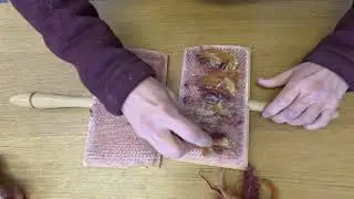 Hand Carding Silk Noil