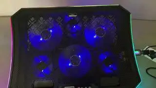 TopMate C12 Base Refrigeradora Portatil Gaming RGB, Refrigera tu port&aacute;til en los momentos cr&iacute;ticos