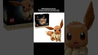 LEGO Pokemon 72151&nbsp;Eevee&nbsp;February 2026 Set Closer Look