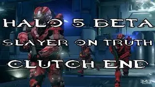 Halo 5 BETA Gameplay On Empire Clutch Ending(BR Gamplay)(Halo 5: Guardians Beta Gameplay)