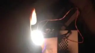 Intematix 45mm Remote phosphor over a royal blue LED