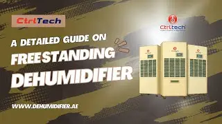 Freestanding Dehumidifier for Warehouses, Greenhouses & Swimming Pools  Floor mount Dehumidification