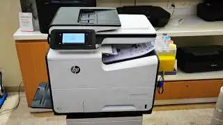 Hp pagewide 577 Speed Test 1 minutes 70 page print
