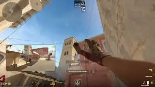 Mirage smoke and flash combo for B site