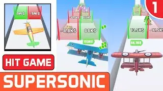 Plane Evolution! Gameplay Walkthrough Part 1 (by Supersonic) (iOS, Android) Hyper Casual Hit Games ✅