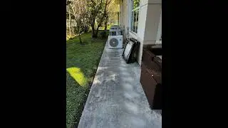 Pressure cleaned sidewalks at an adult living center #pressurewashing #pressurecleaning #softwashing
