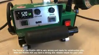 Instruction video ProtOn Air , Hot air combined wedge welding machine