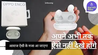 OPPO Enco Buds TWS Earphones Unboxing & First Impressions ⚡ 24Hrs Battery, BT 5.2 | Rs 1799*