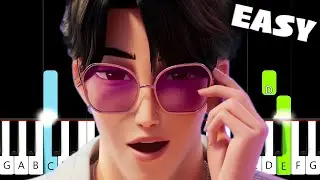 Kpop Demon Hunters - Soda Pop - EASY Piano Tutorial