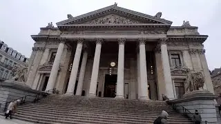Place de la Bourse, Brussels I Belgium I Walking Tour in Brussels