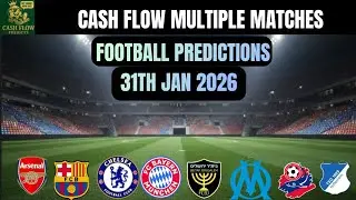 FOOTBALL PREDICTIONS TODAY  31/1/2026 SOCCER PREDICTIONS TODAY ┃BETTING TIPS, #footballpredictions