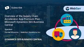 Overview of the Supply Chain Accelerator App Premium Plan - Microsoft Dynamics 365 Business Central