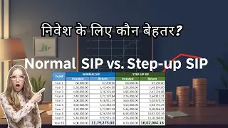 SIP vs Step Up SIP: Which Investment Method Will Make You Rich?  #sip #stepupsip #mutualfund
