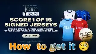 FC Mobile TOTS Giveaway: Win Signed Jerseys from Top Clubs! #teamoftheyear #fifamobile