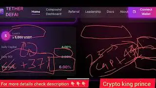 Tether defai decentralised planEasybotai loss recovery plannew decentralised projectmlm plan