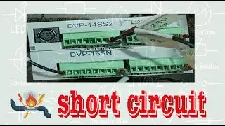 DELTA DVP-16SN DVP16SN11T PLC Expansion Module  SHORT CIRCUIT #fix  #repair #PLC #electronics
