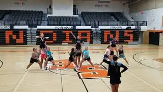 SE Cheerleading Team Spiriting