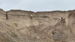Sherco 300 SEF Steep hill climb