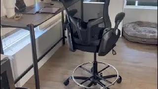 Luckyear Drafting Chair, Ergonomic Tall Office Chair Review
