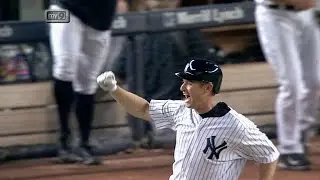 TEX@NYY: Chase Headley hits golden hit in debut