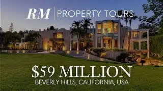Inside $59M Glazer Estate on Mountain Drive in Beverly Hills, USA | Residential Market Property Tour
