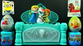 Disney Frozen Do You Want to Build a Snowman Jewelry Box Toy, Fashems, Mashems, Kinder Eggs