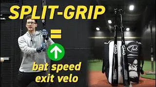 Do this Split Grip Routine to increase your Bat Speed and Exit Velocity