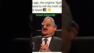 Spitting Image calls out Israeli War Crimes.