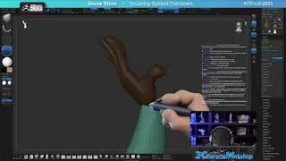 Sculpting Stylized Characters – Shane Olson – ZBrush 2022