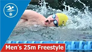 Men's 25m Freestyle / Winter Swimming Belarus / Зимнее Плавание в Беларуси