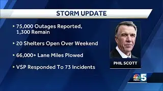 Gov. Scott provides updates on winter storm response