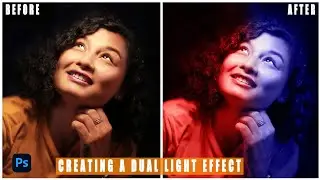 Simple Way on How to Apply DUAL LIGHTING EFFECT in Photoshop