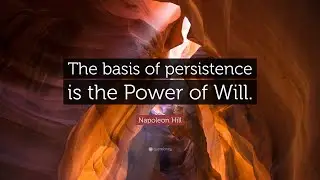 The Strength of Persistence #motivation #quotes