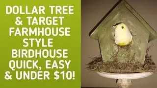 DIY Dollar Tree and Target Farmhouse Spring Decor