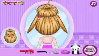Baby Barbie School Haircuts &hearts; Barbie Hair Salon Games