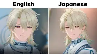 Luuk Herssen English vs Japanese voice
