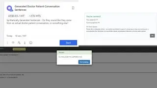 Generated Doctor Patient Conversation Sentences uhrs hitapp qualification test |  UHRS working💡தமிழ்