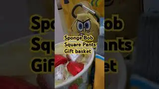 SPONGE BOB SQUARE PANTS GIFT BASKET