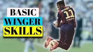 4 SIMPLE WINGER FOOTBALL SKILLS TO BEAT DEFENDERS