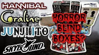 Horror BLIND BOX Opening - Hannibal Titans / Coraline / Junji Ito / Skybound Minis