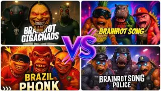 Brainrot Arabic RAP 🆚 Brainrot Brazil 🇧🇷 SONG 🆚 PHONK Brazil Rap - Tiles Hop EDM Rush (part 5)