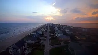 Emerald Isle, Outer Banks, North Carolina By Air in 4K