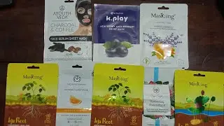 8 Sheet masks on Smytten for just ₹199 #trailproducts.