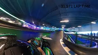 31.971 Blue Track (Full Race)---Andretti Indoor Karting