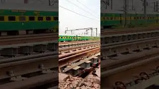 Green train #shorts