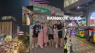 BANGKOK family trip! || Shopping, night markets, food, etc.