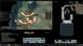 Fighting OMG! on Lake Superior in Ultima Online