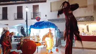 Pasacalles de Estreyarte (1). Mercado medieval de D&iacute;lar 2025